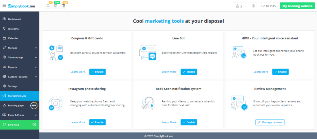 Marketing Suite - Des outils marketing sympas