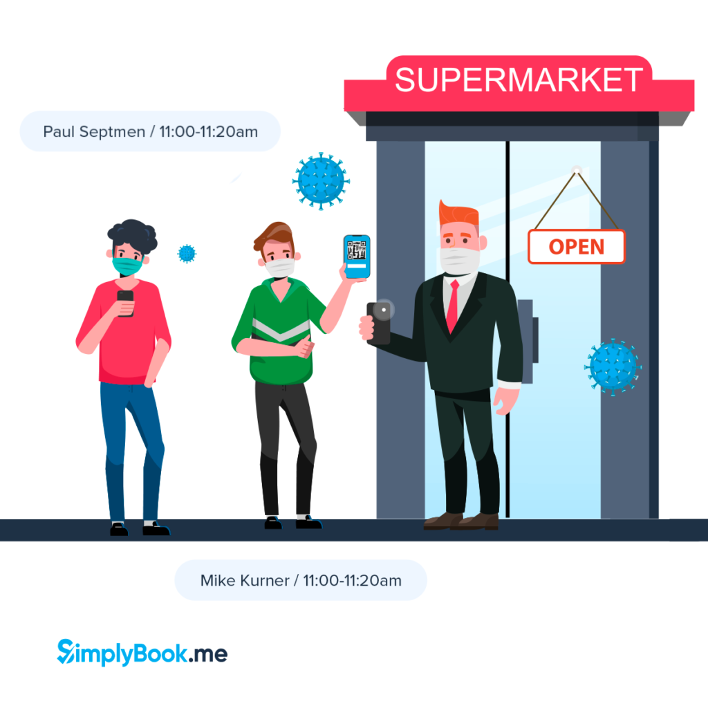 April Supermarket booking