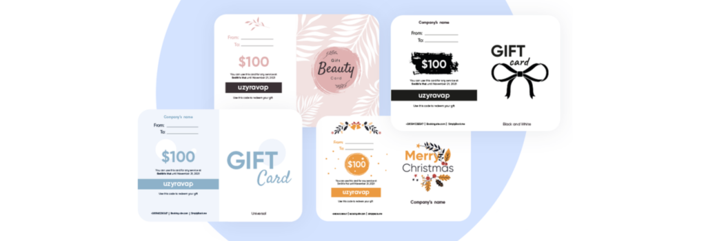 new gift card designs