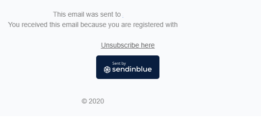 Outil de campagne d'email Envoyer en bleu