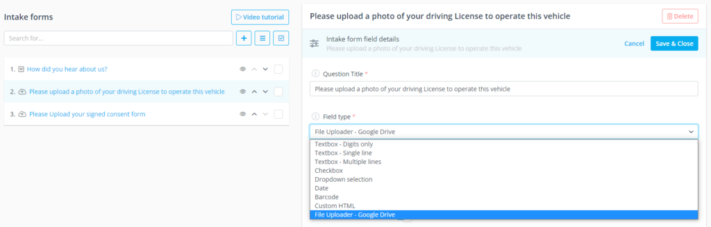 uploader de arquivo - criando uma pergunta de upload de arquivo em formulários de admissão