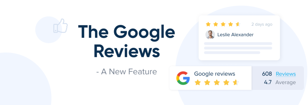Google Reviews on SimplyBook.me Websites