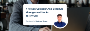 schedule management