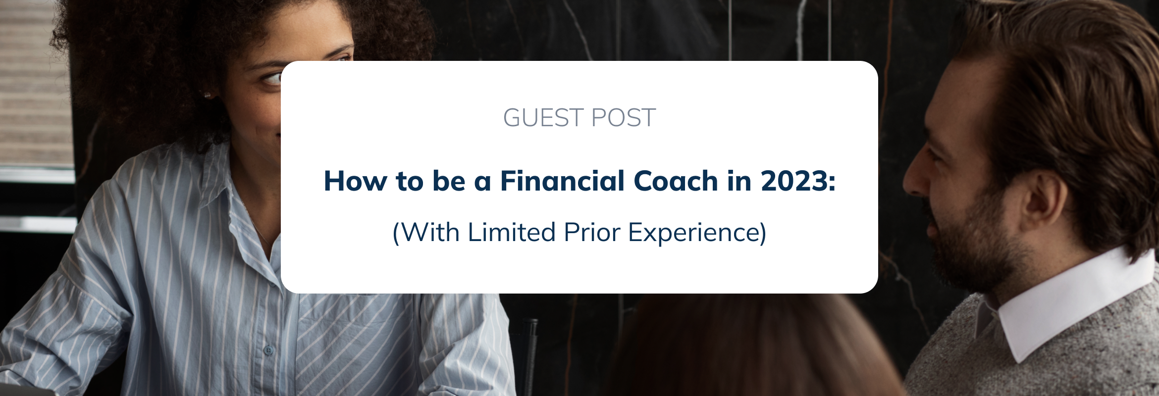 how to be a financial coach