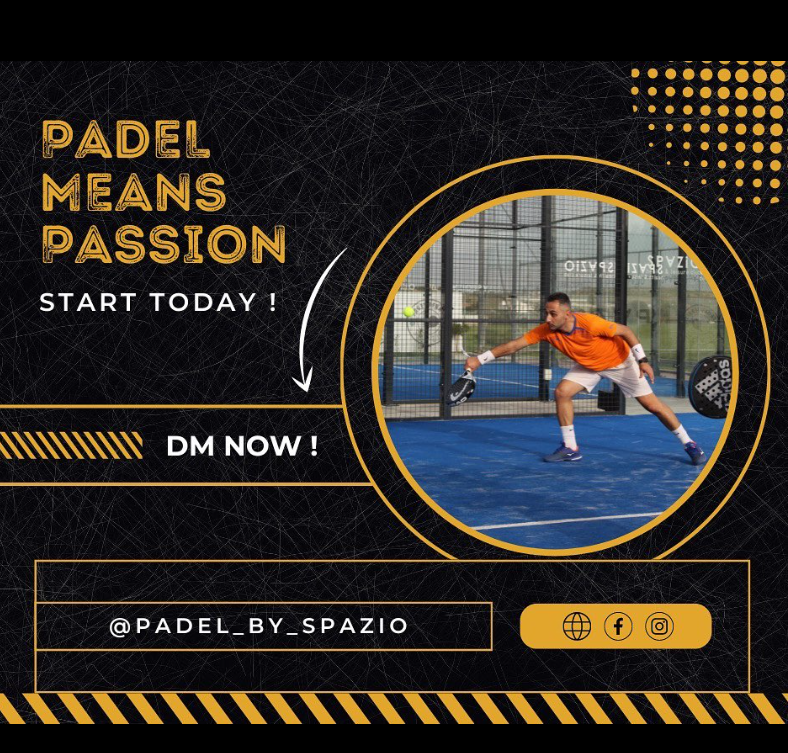 Mensagens Instagram de Padel by Spazio