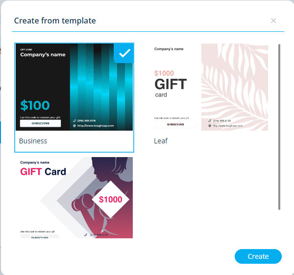 gift cards