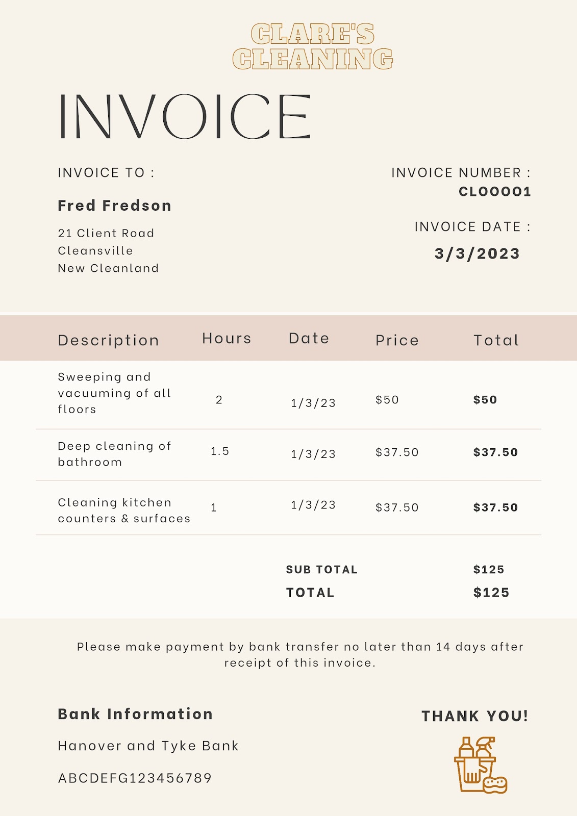 5 Things to Include in an Invoice Template For Cleaning Services - Grow ...