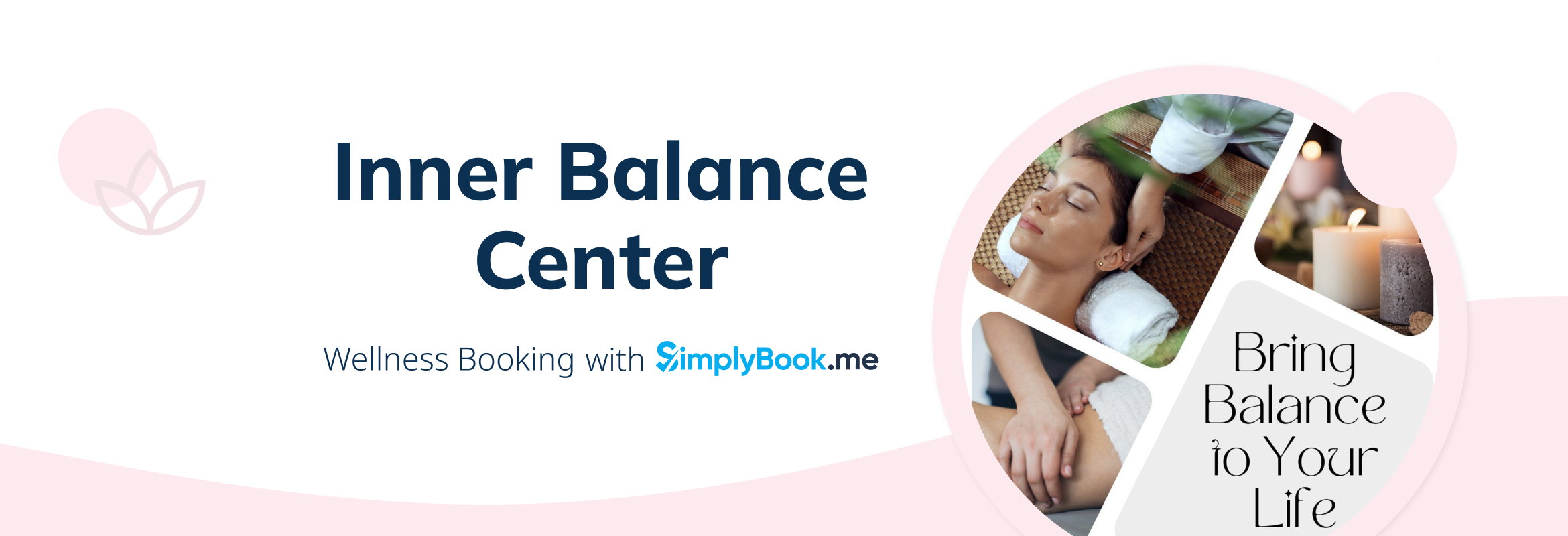 Inner Balance Center - Grow your service business and get more bookings -  SimplyBook.me