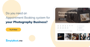 photography appointment scheduling