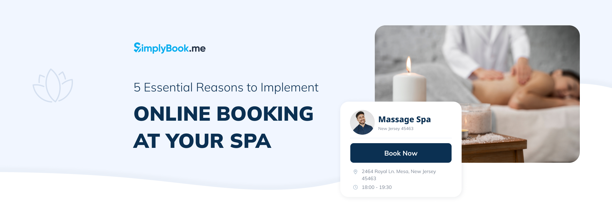 spa booking