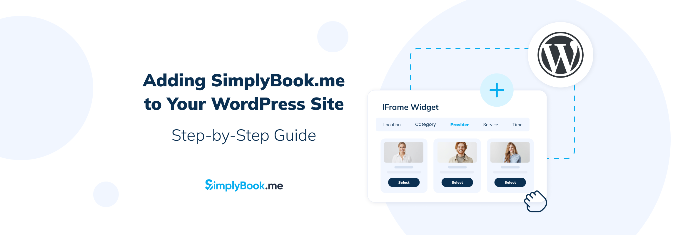 SimplyBook.me Wordpress website