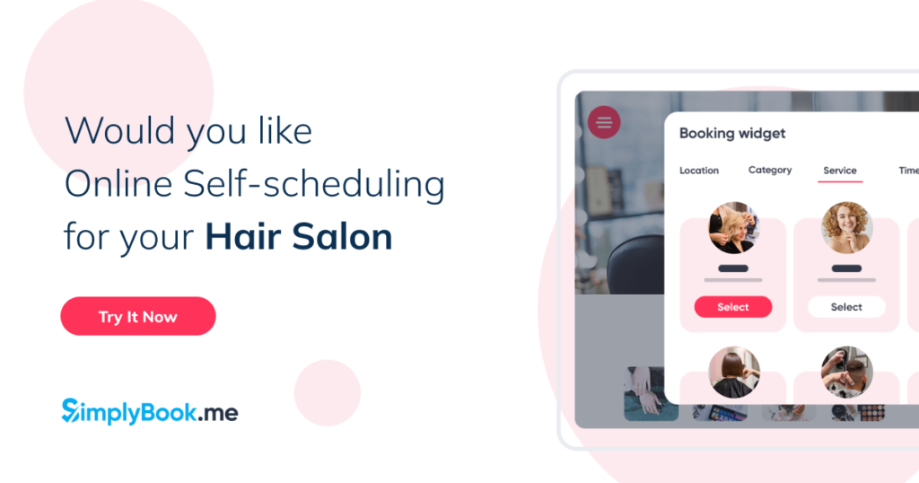 hair salon booking