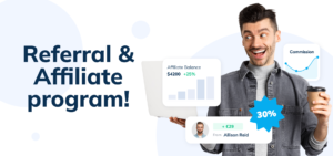 Referral & affiliate program