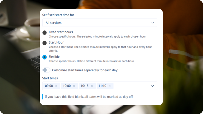 horarios fijos en simplybook.me
